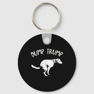 Dumpa Hund för dumptrumpning Nyckelring