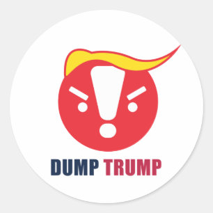 Dumpa klistermärken för den trumfEmoji rundan: