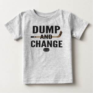 Dumpa och byt Hockey Baby T Shirt