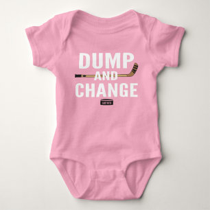 Dumpa och byt Hockey Flicka Rosa jersey T Shirt