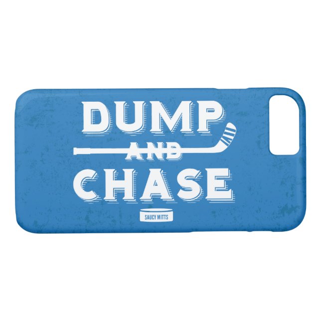 Dumpa och jaga hockey Case-Mate iPhone skal (Baksida (horisontal))