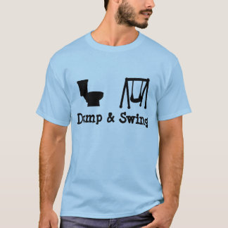 Dumpa och svänga - den ultimat frisbeen tee shirt