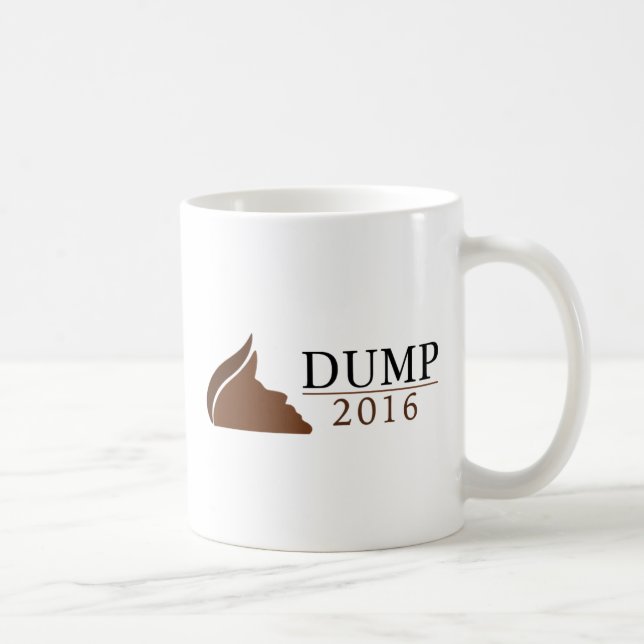 Dumpa trumf 2016 (dumpa | 2016), kaffemugg (Höger)