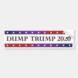Dumpa trumf 2020 bildekal
