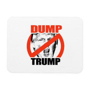 Dumpa trumf - Anti-Trumf Magnet