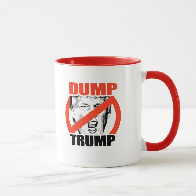 Dumpa trumf - Anti-Trumf Mugg (Höger)