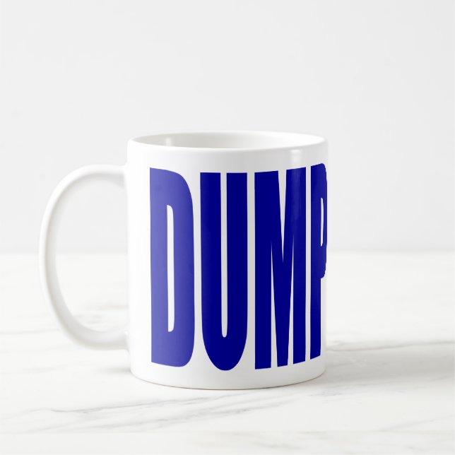 "DUMPA TRUMF", KAFFEMUGG (Vänster)