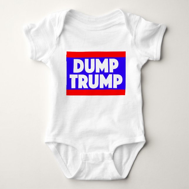 Dumpa trumfbabydräkten tee (Framsida)