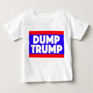Dumpa trumfbabyutslagsplatsen tee shirt