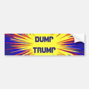 Dumpa trumfbilbildekalet bildekal