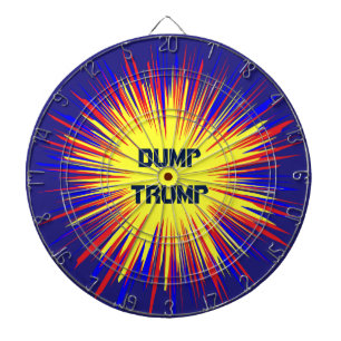 Dumpa trumfdartboarden darttavla