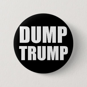 Dumpa trumfemblem knäppas klämmer fast knapp