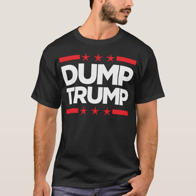 Dumpa trump - 2016 Val T Shirt (Framsida)