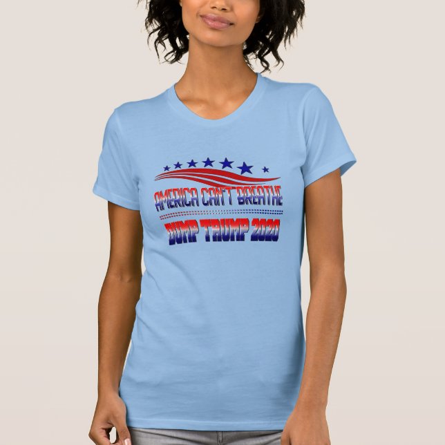 Dumpa trump 2020 t shirt (Framsida)