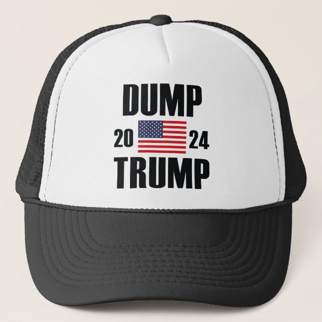 Dumpa trump 2024 keps (Framsida)