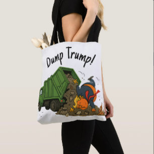 Dumpa Trump! Anti-Trump Anti-Republican Tygkasse