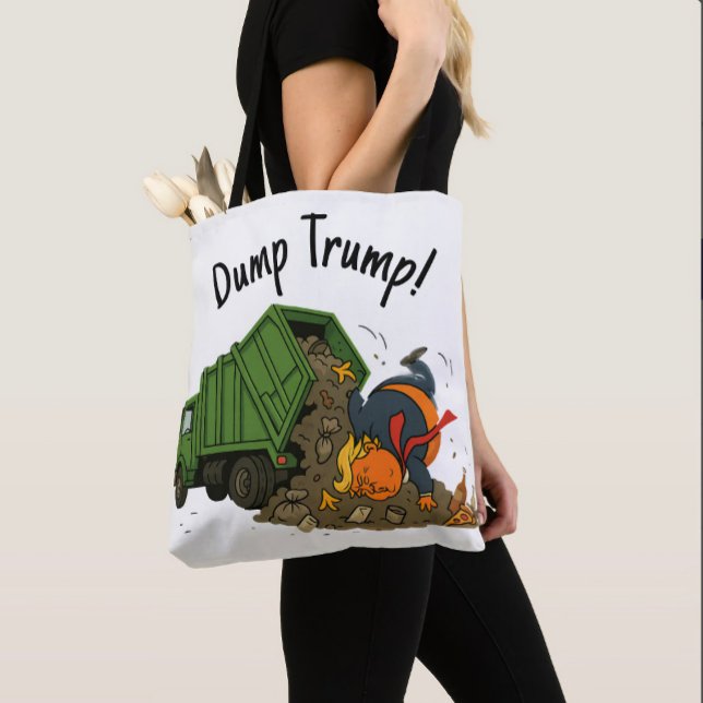 Dumpa Trump! Anti-Trump Anti-Republican Tygkasse (Skapare uppladdad)