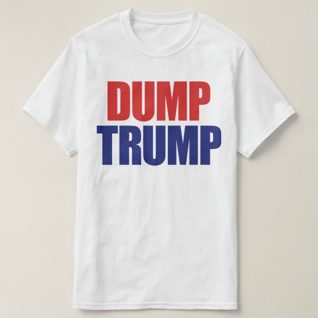 Dumpa trump - implicit president Trump T-shirt (Design framsida)