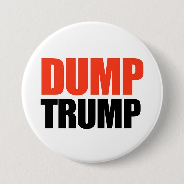 Dumpa trump - - - knapp (Framsida)