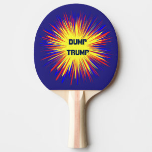 Dumpa Trump Ping Pong Paddle Pingisracket