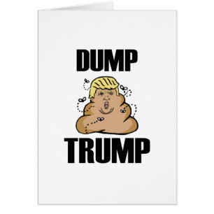 Dumpa Trump roligt Hälsningskort