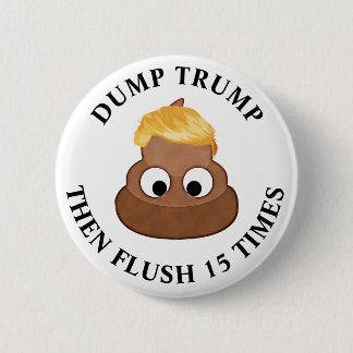 Dumpa trumpen och spola sedan 15 gånger kanttrumpe knapp