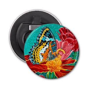 Dumpad fjäril I Flasköppnare