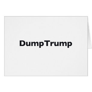 DumpaTrump Hälsningskort