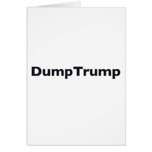 DumpaTrump Hälsningskort