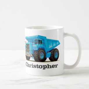 Dumper för konstruktion för ungeanpassningsbarna kaffemugg