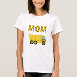 Dumper Lastbil Konstruktion Födelsedagsfirande Mam T Shirt