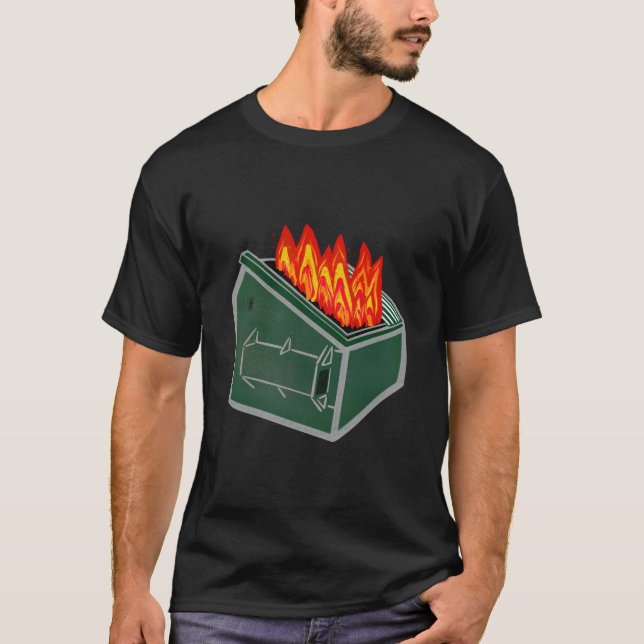 Dumpetern Fire Sopor Sopor can T Shirt (Framsida)