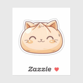 Dumpling av akut katt klistermärken