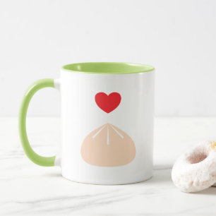 Dumpling av Kärlek Ljust grönt 11oz. Mugg