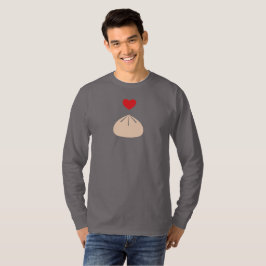 Dumpling av Kärlek Unisex Långärmad Shirt T Shirt