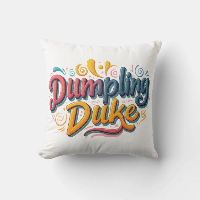 Dumpling Duke Kudde (Framsida)