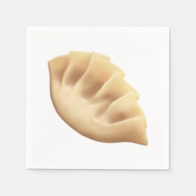 Dumpling - Emoji Pappersservett (Framsidan)