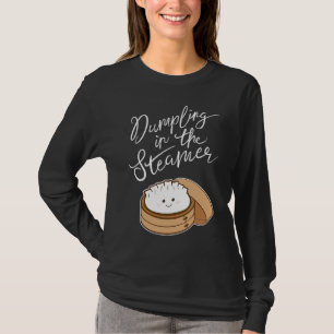 Dumpling i ångaren Söt graviditetsannonsering T Shirt