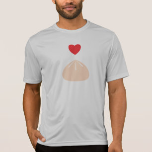 Dumpling Kärlek Sport-Tek Shirt T
