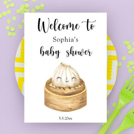 Dumpling - Välkomstbabydusch Poster