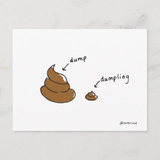 dumpling vykort