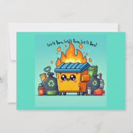 Dumpningsbrand Julkort