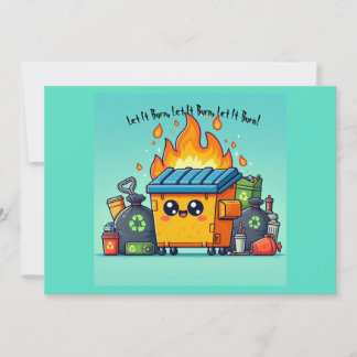 Dumpningsbrand Julkort