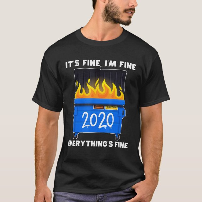 Dumpningsbrand T Shirt (Framsida)