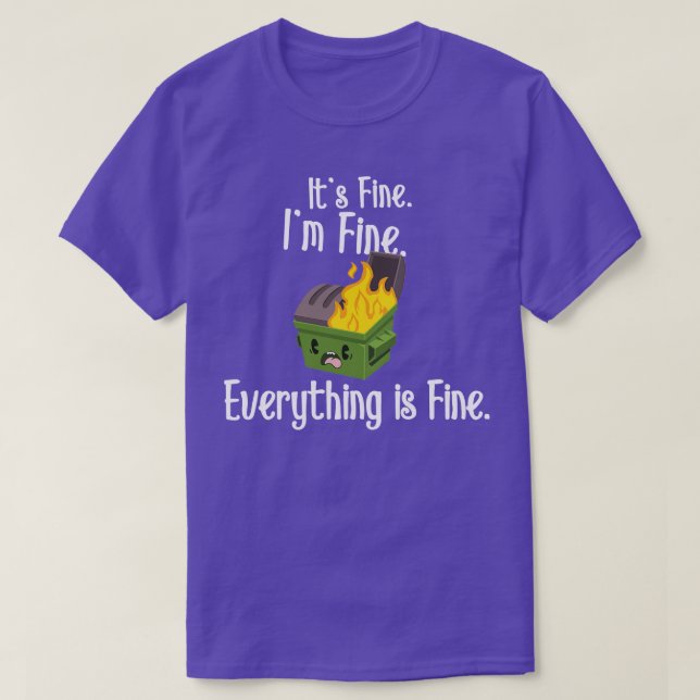 Dumpningsbrand T Shirt (Design framsida)