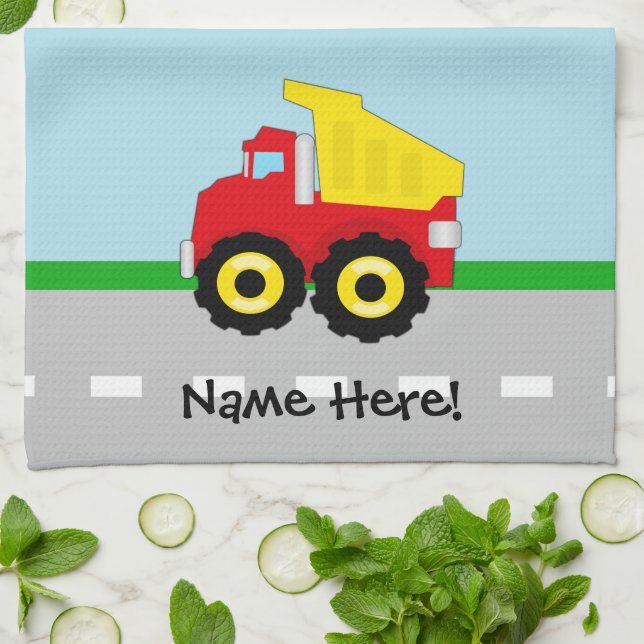 Dumpningslastbil för tillverkning av Kids Boys Kökshandduk (Vikta)