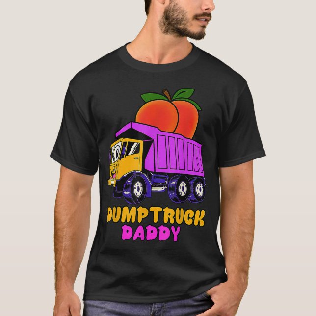 Dumpningslastbil, pappa 3 t shirt (Framsida)
