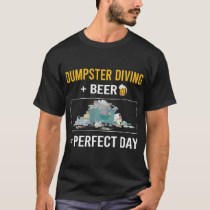 Dumpster dykning av öl t shirt