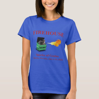 Dumpster Fire Färg Tee