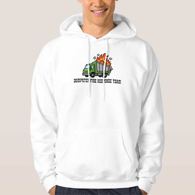 Dumpster Fire Response Team Hoodie (Framsida)